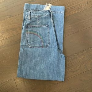 Madewell high waisted flare jeans